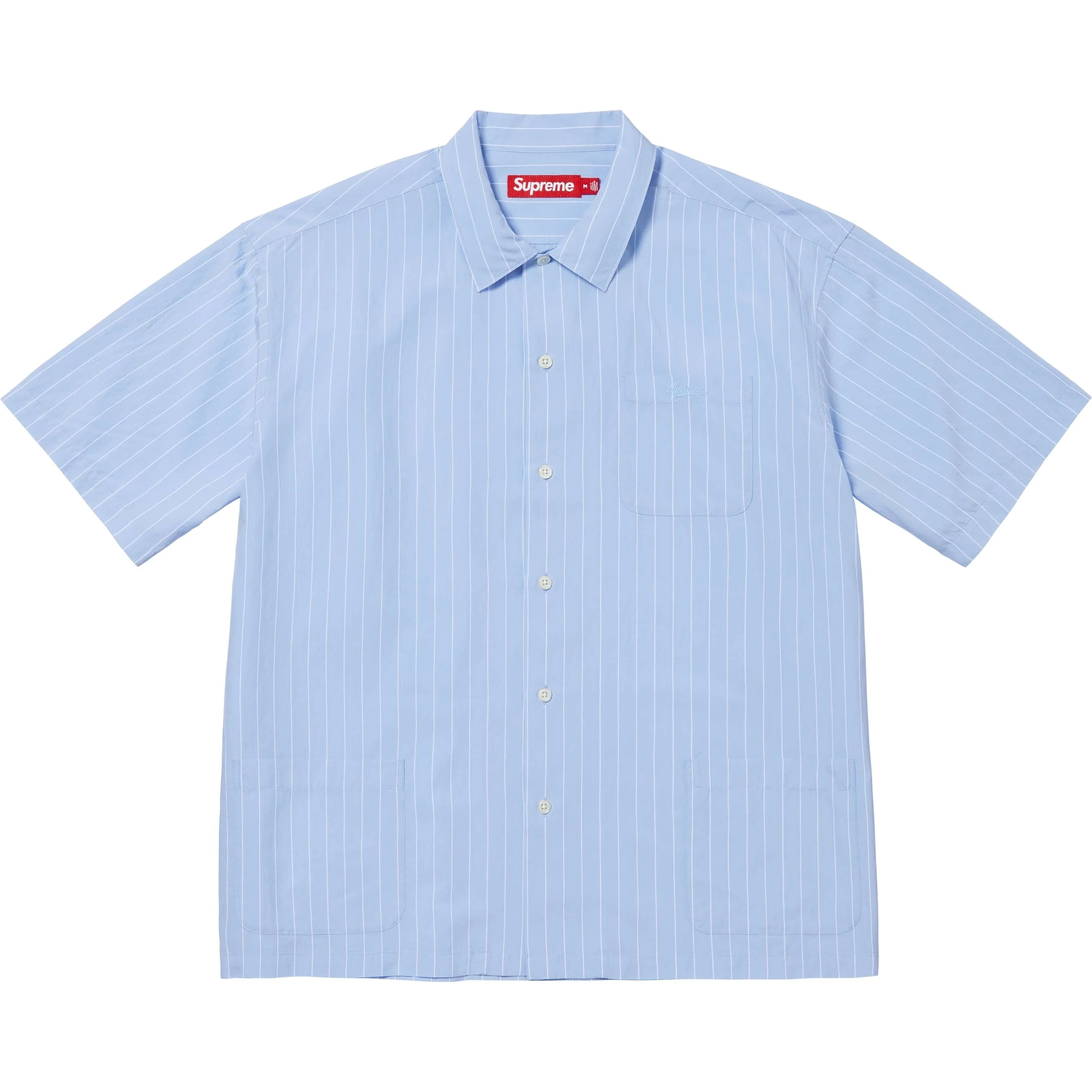 Stripe S/S Pajama Shirt view 3